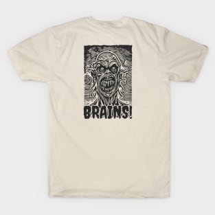 The Zombie! Front and Back T-Shirt